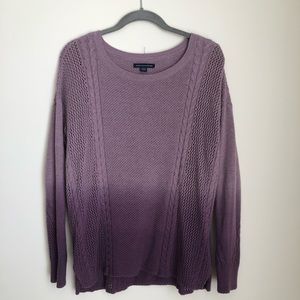 american eagle ombré sweater